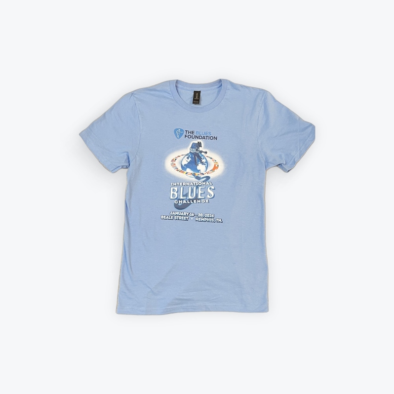 Product Description: 2024 IBC T-Shirt (Carolina Blue)