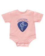 Born into the Blues Onesie - Pink
